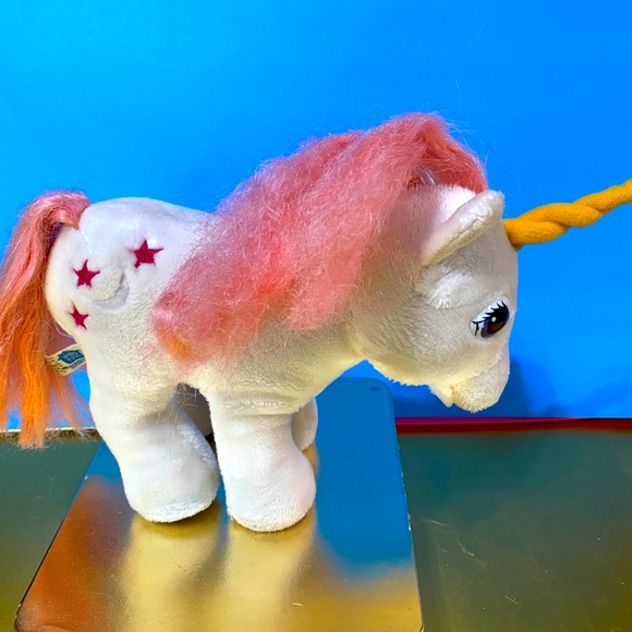 MY LITTLE PONY G1 VTG 1984 ORIGINAL HASBRO SOFTIES UNICORN MOONDANCER PLUSH PONY - Picture 6 of 14